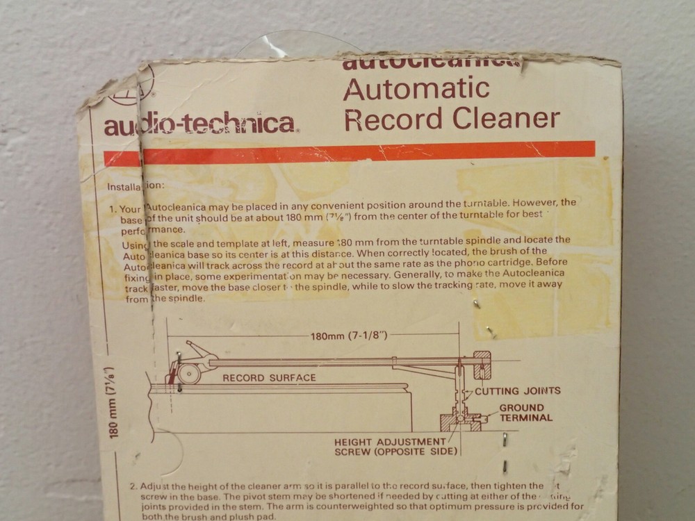 Audio Technica Vintage Automatic Record Cleaner