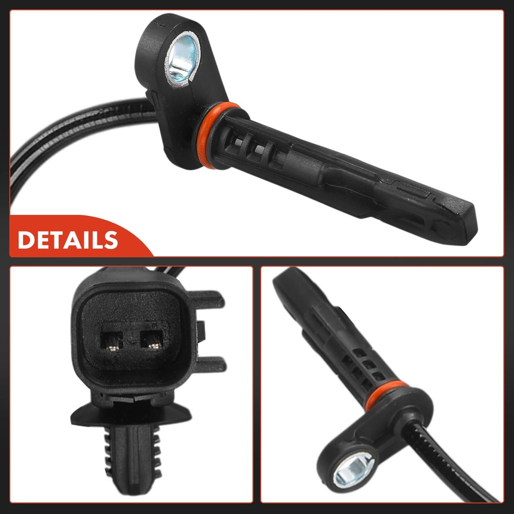 2pcs Front Left & Right ABS Wheel Speed Sensor for Ford Bronco 21-25 MB3Z2C205A