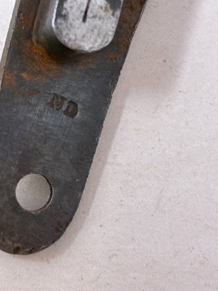 Antique Back Action Percussion lock Marked ND ~ Working!