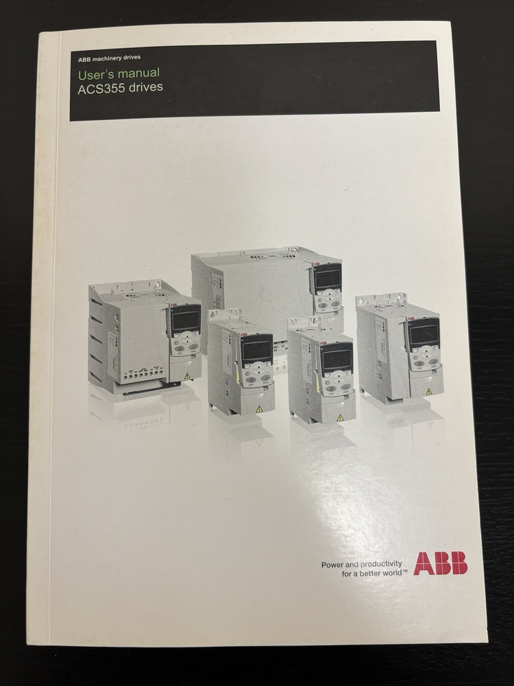 ABB ACS355 Drives User Manual - Used