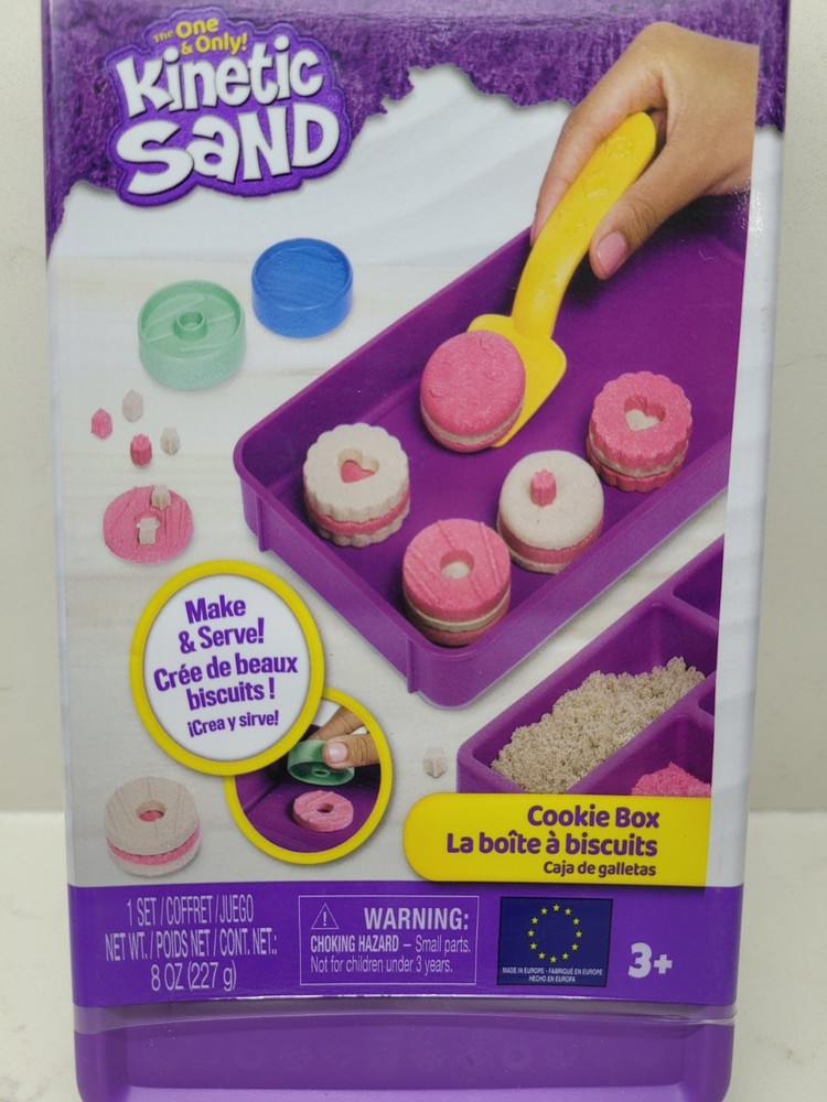 Kinetic Sand Cookie Box By Spin Master New Sealed Unopened