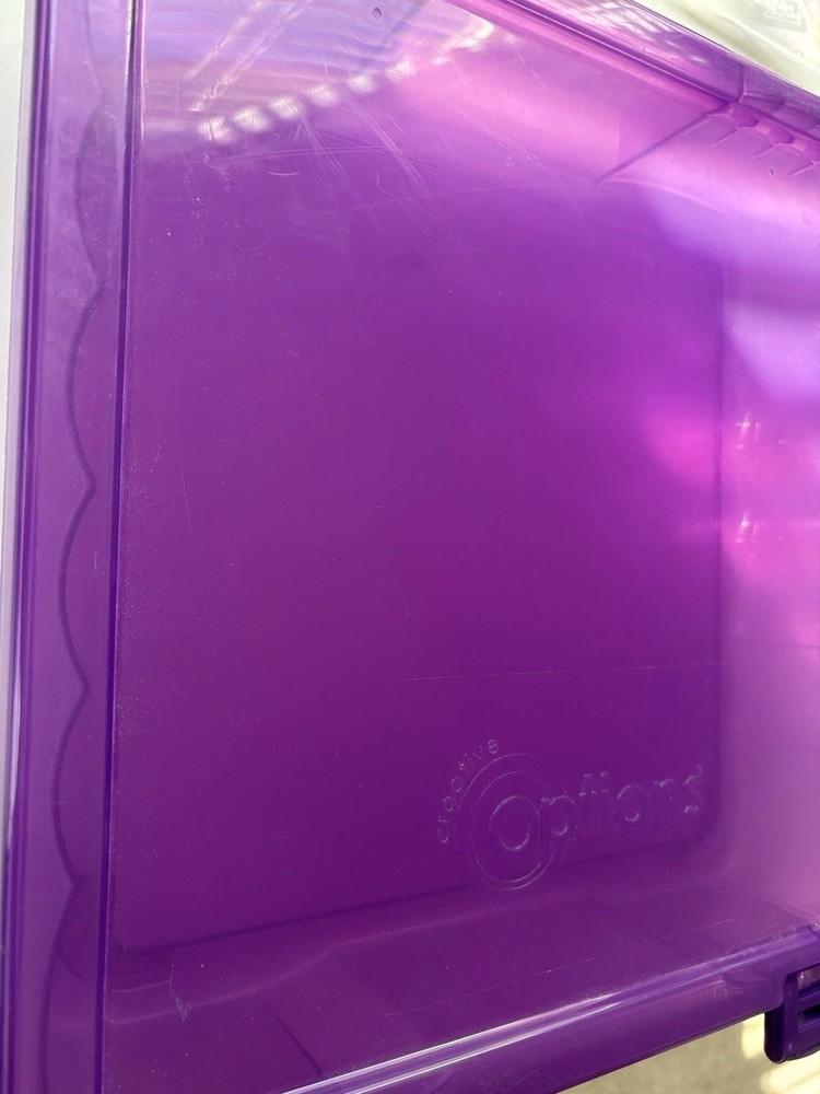 Creative Options Stackable Craft Storage Containers Set