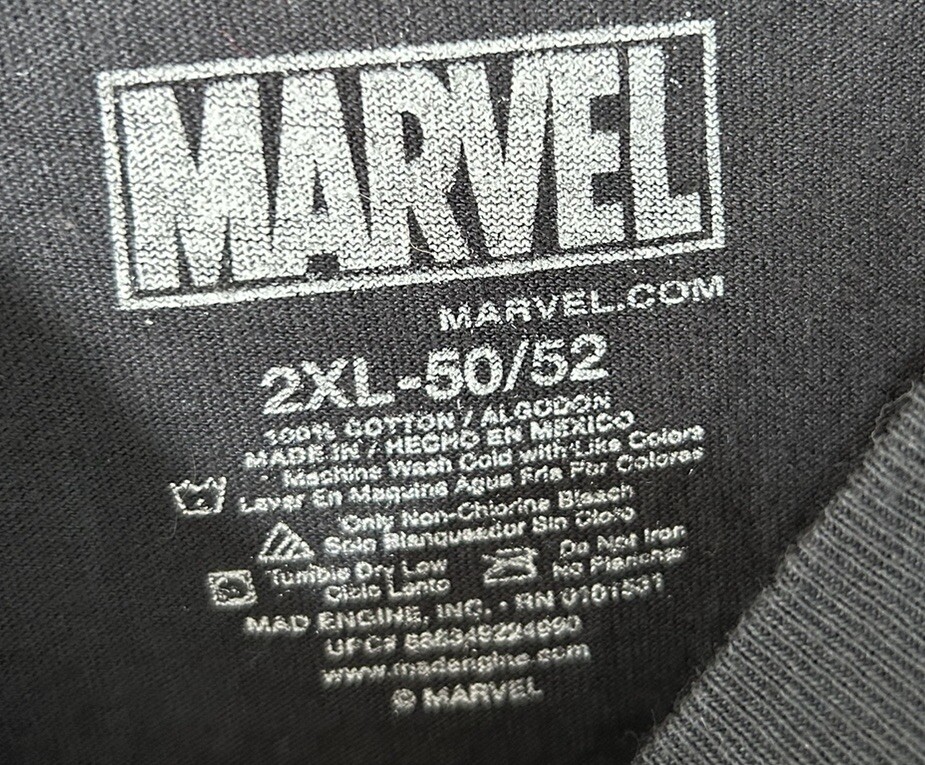 Loki Marvel shirt 2XL Thor