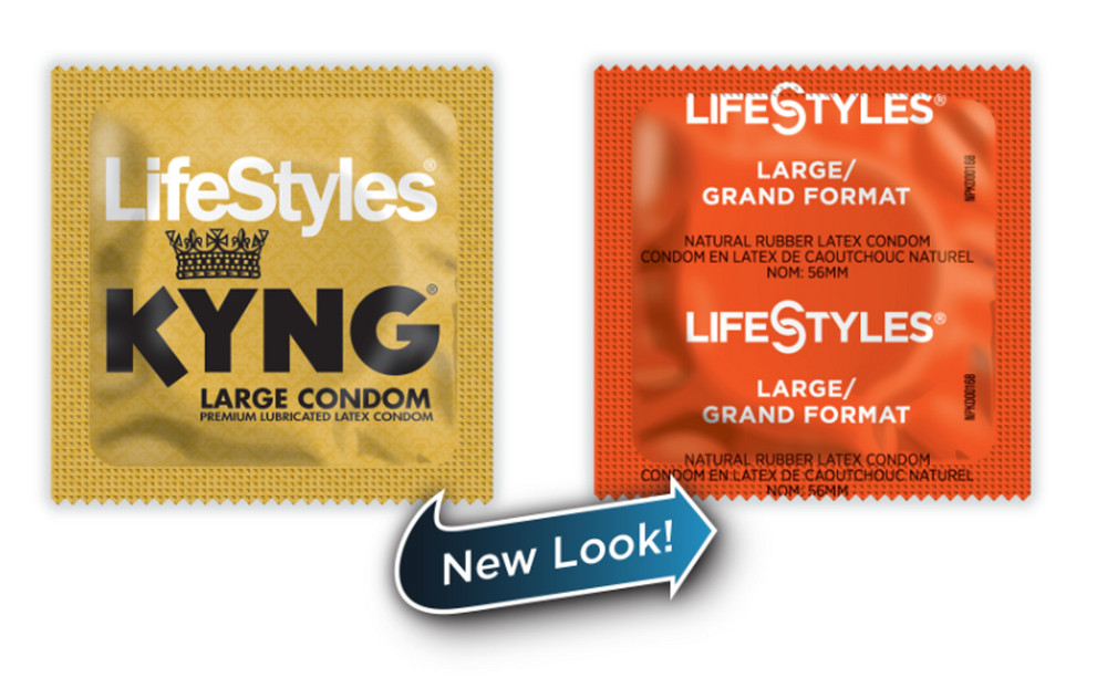 75 CT LifeStyles Large (KYNG) Condoms