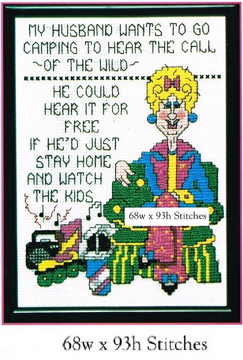 CALL OF THE WILD   CROSS STITCH PATTERN ONLY