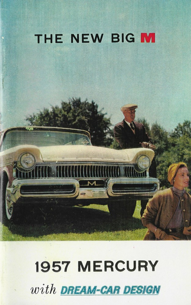 1957 Mercury Owners Manual Repro New