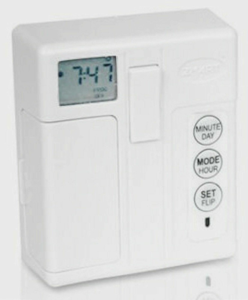 NEW Viatek Zmart Light Switch Timer Z018 Auto On/Off Programmable Control WHITE