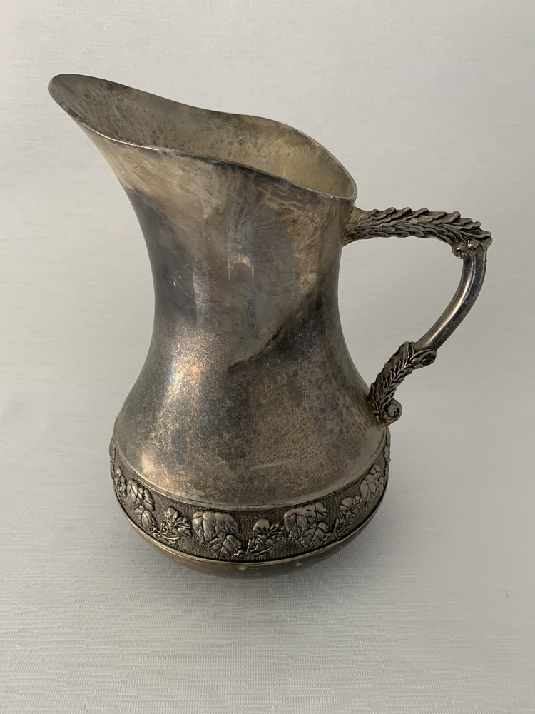 Vintage Vera Lucino Silver Plated Pitcher