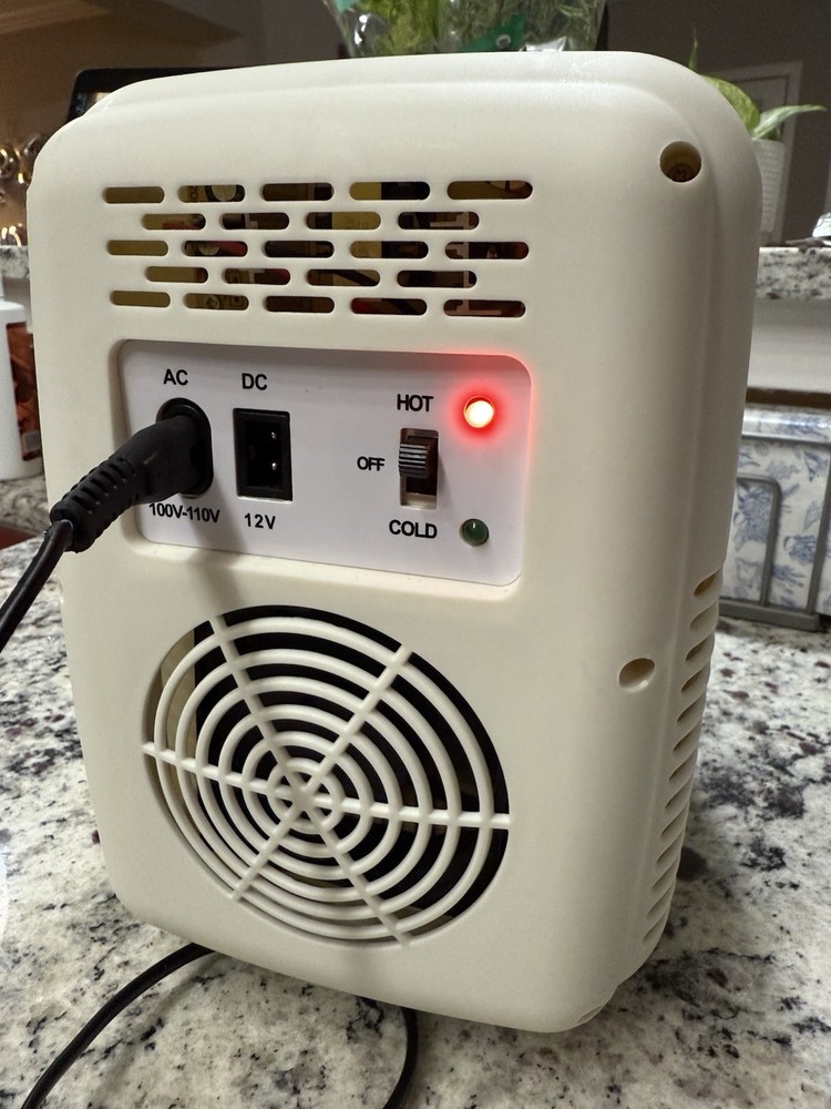 Rae Dunn Mini Fridge “CHILL” – Cooler & Warmer