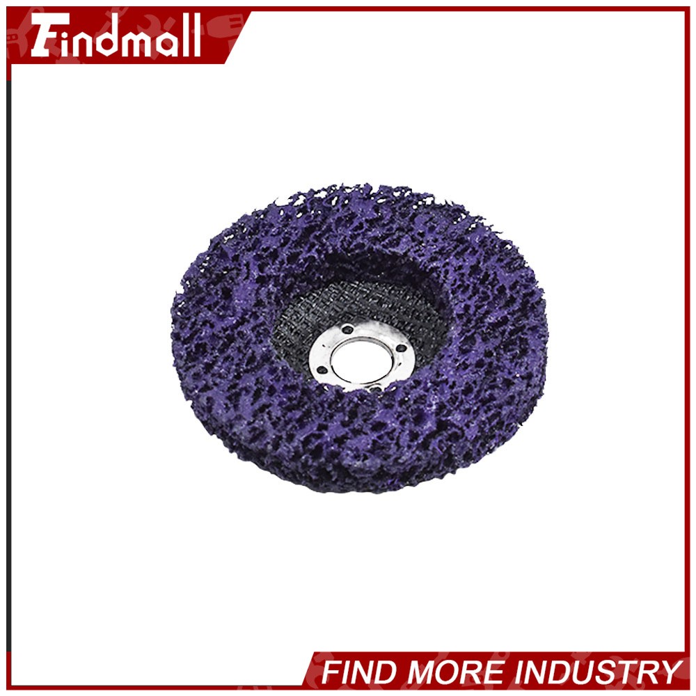 30 Pack 4" Poly Strip Disc Wheel Paint Rust Removal Clean For Angle Grinder