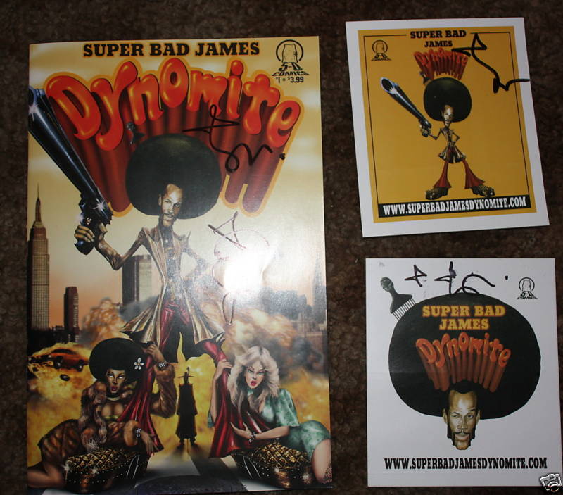 WAYANS BROTHERS SIGNED DYNOMITE COMIC BOOK