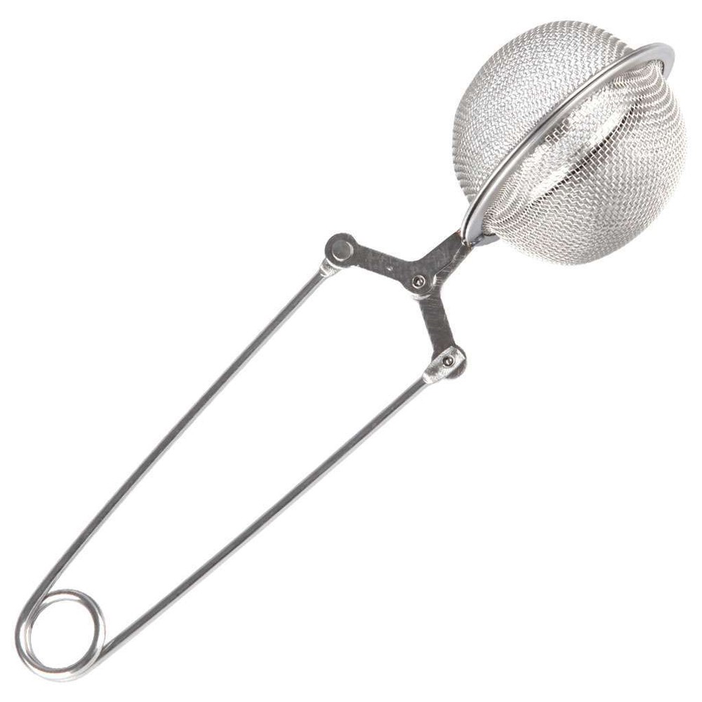 4 Pack Tea Infuser for Loose Leaf Tea Long Handled Mesh Snap Ball Tea Strainer