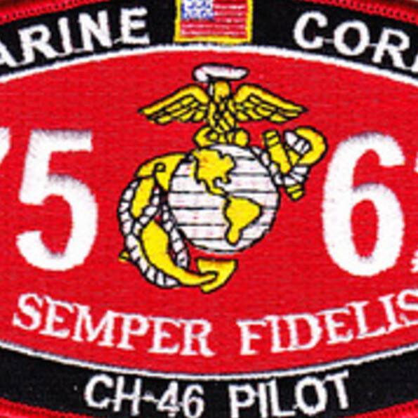 7562 CH-46 Pilot MOS Patch