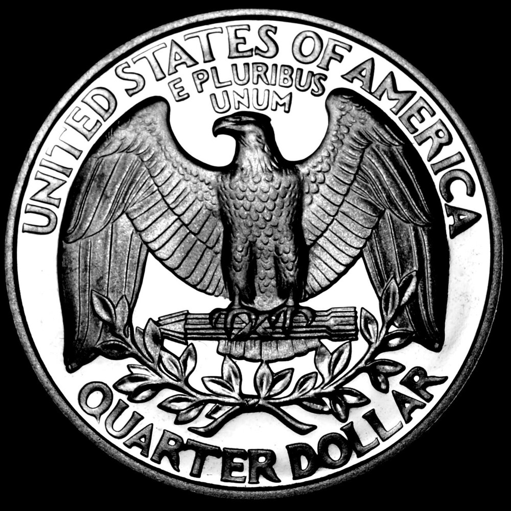 1987 S Proof Washington Quarter from U.S. Mint