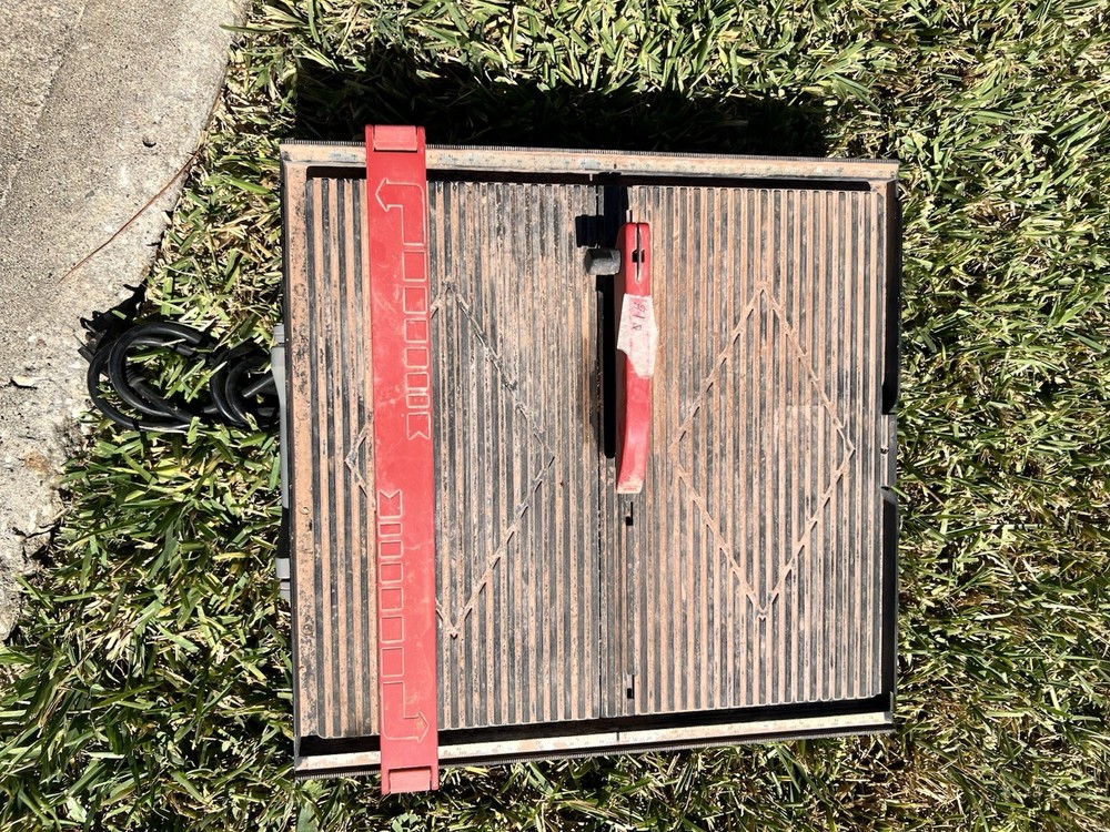 tile saw wet Habor Freight