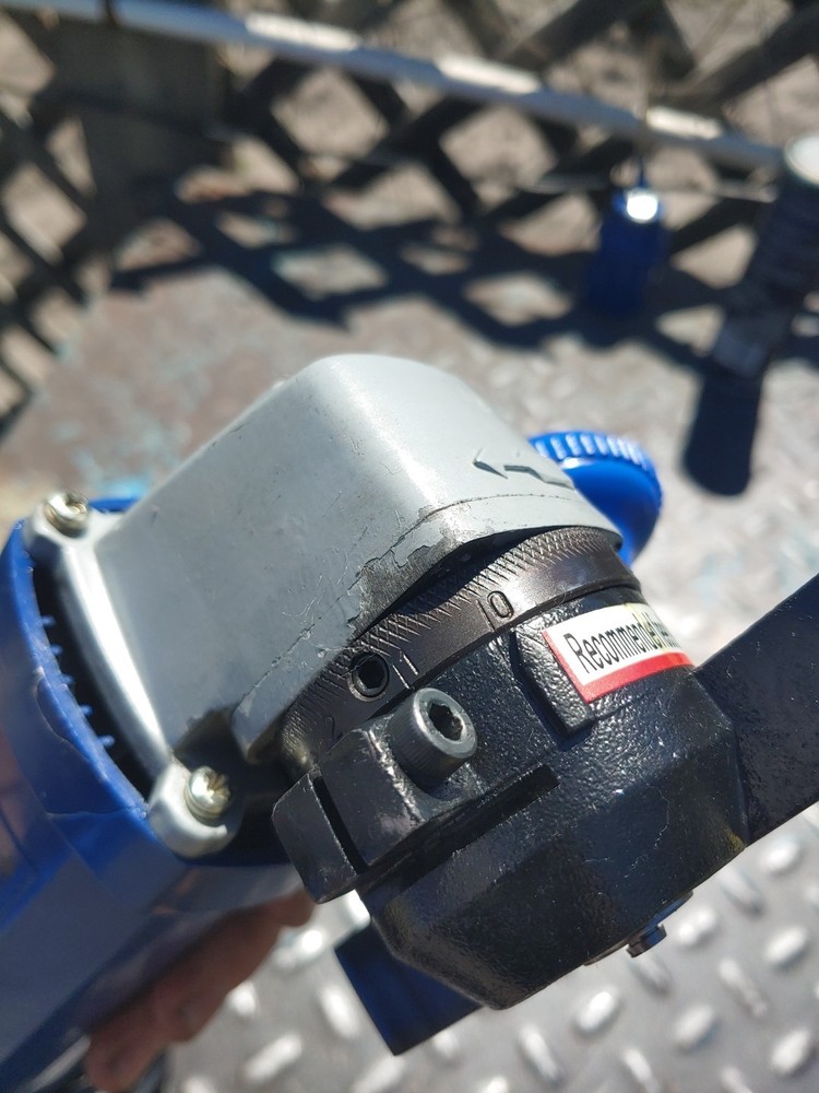 HAND OPERATED PORTABLE BEVELING MACHINE 120v