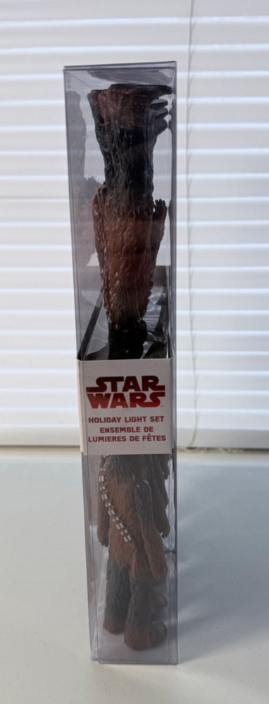 Star Wars: The Force Awakens - 10 Count Chewbacca Holiday String Light Set - New