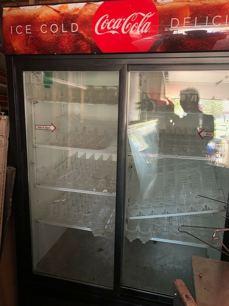 2 door glass cooler