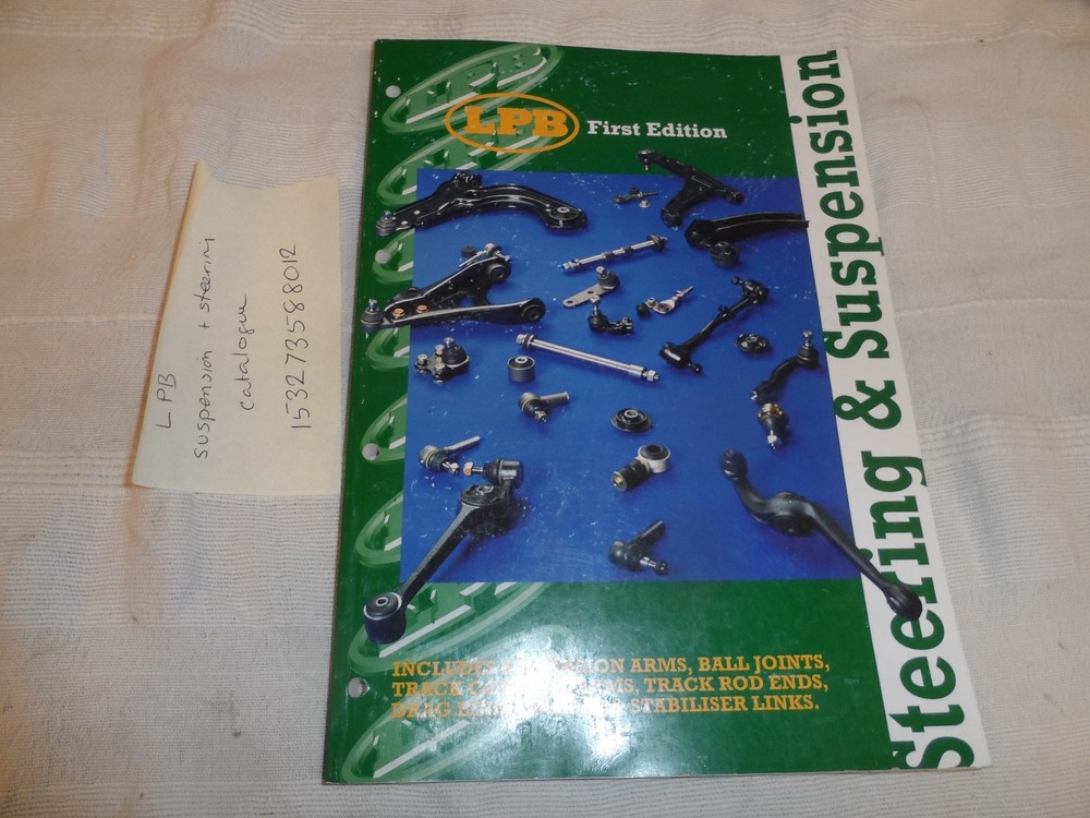 LPB STEERING SUSPENSION CATALOGUE