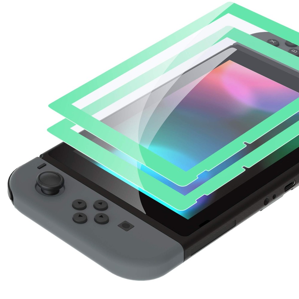 switch protective film mint green
