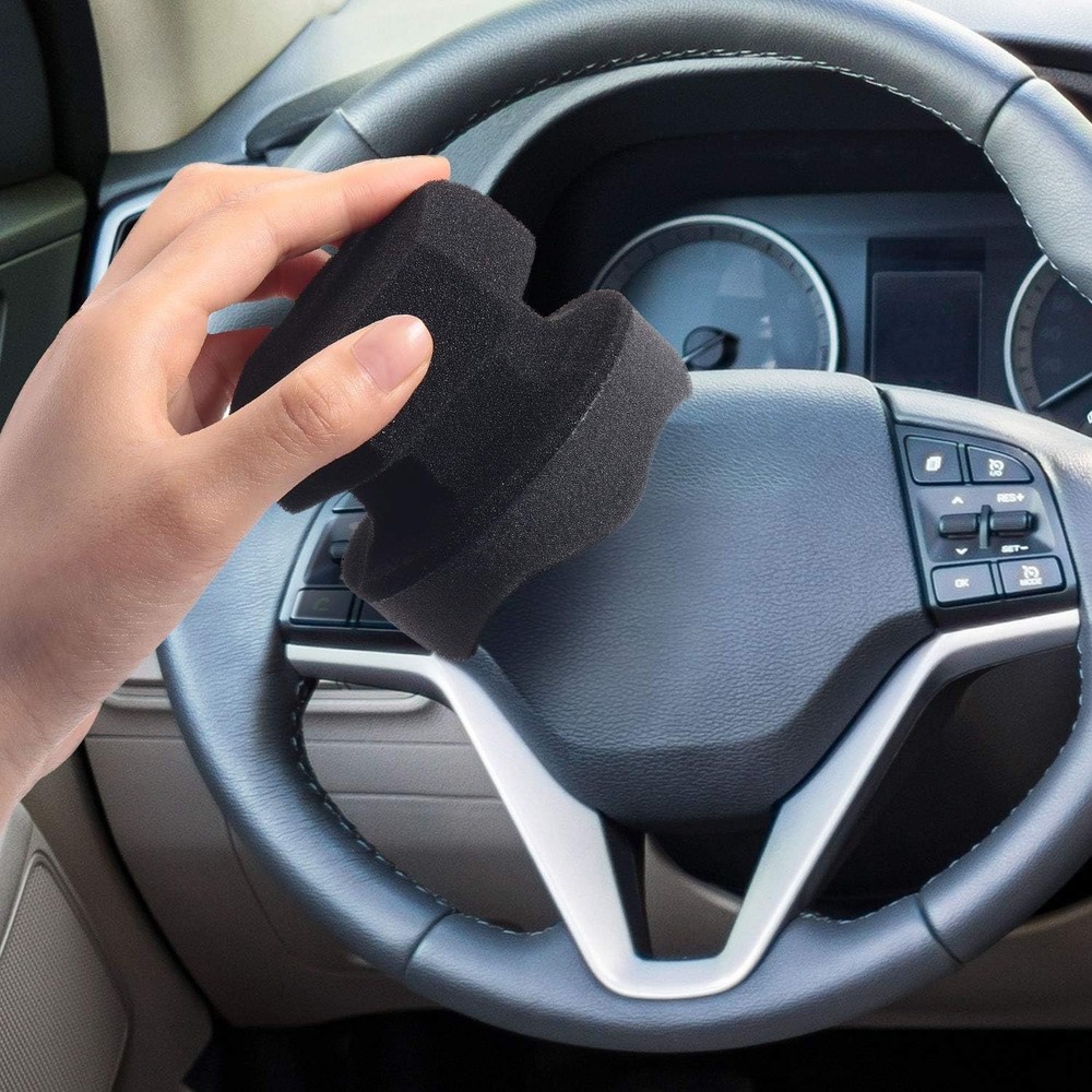 3 Pieces Tire Shine Applicator Tire Dressing Applicator Pads Sponge Dressing ...