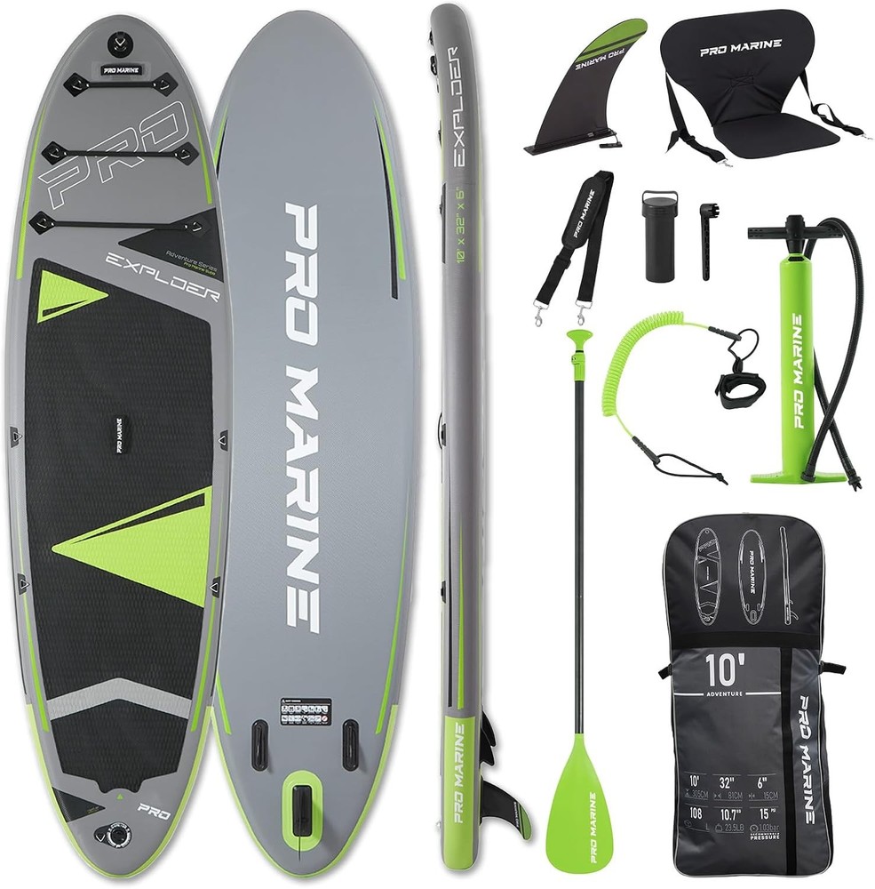 Inflatable Paddle Boards Stand Up Paddleboard ,Adjustable Paddle, SUP Bag