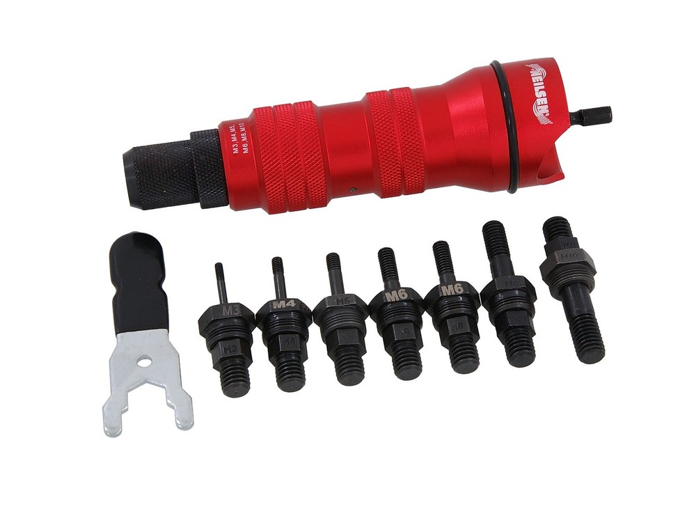 Rivet Nut Drill Adapter Kit M3-M10