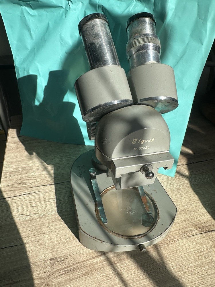 Elgeet 57580 Microscope 10x Vintage