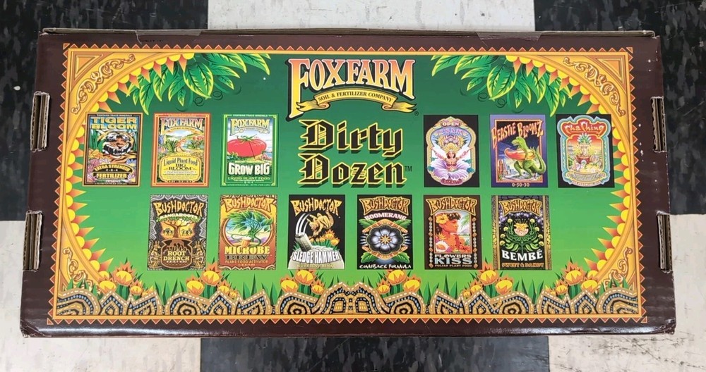 FoxFarm FX14109 Dirty Dozen Starter Kit Nutrient Additive