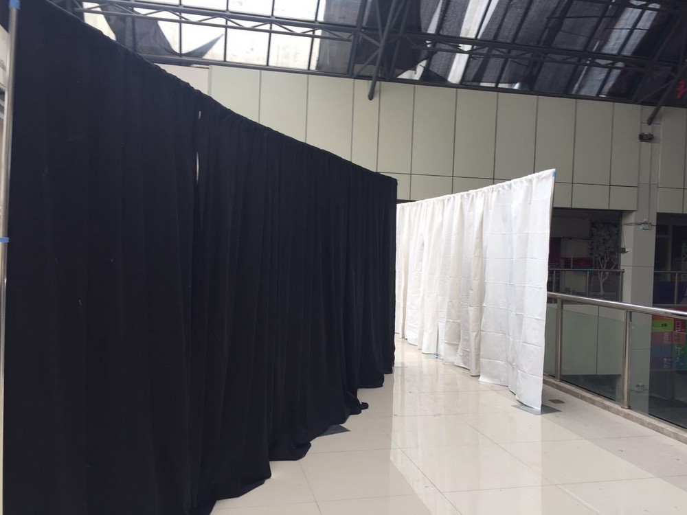 vivStruct ADJUSTABLE QUICK BACKDROP KIT 10FT TALL x 20FT WIDE PIPE WITHOUT DRAPE
