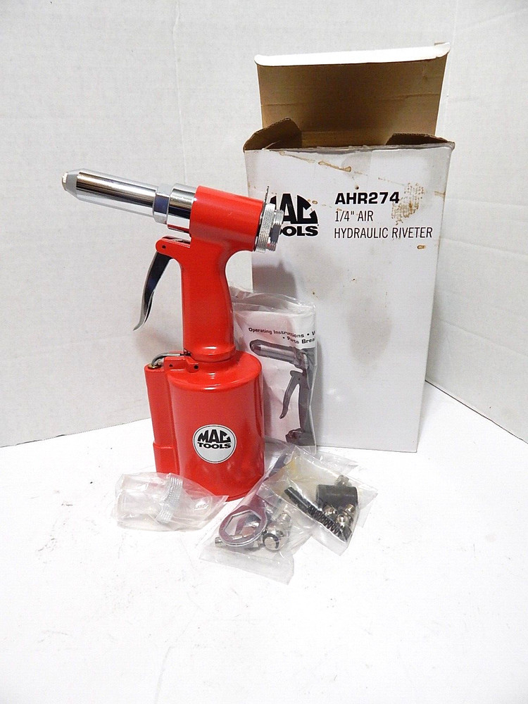 MAC TOOLS AHR274 AIR HYDRAULIC RIVETER 3/32-1/4"