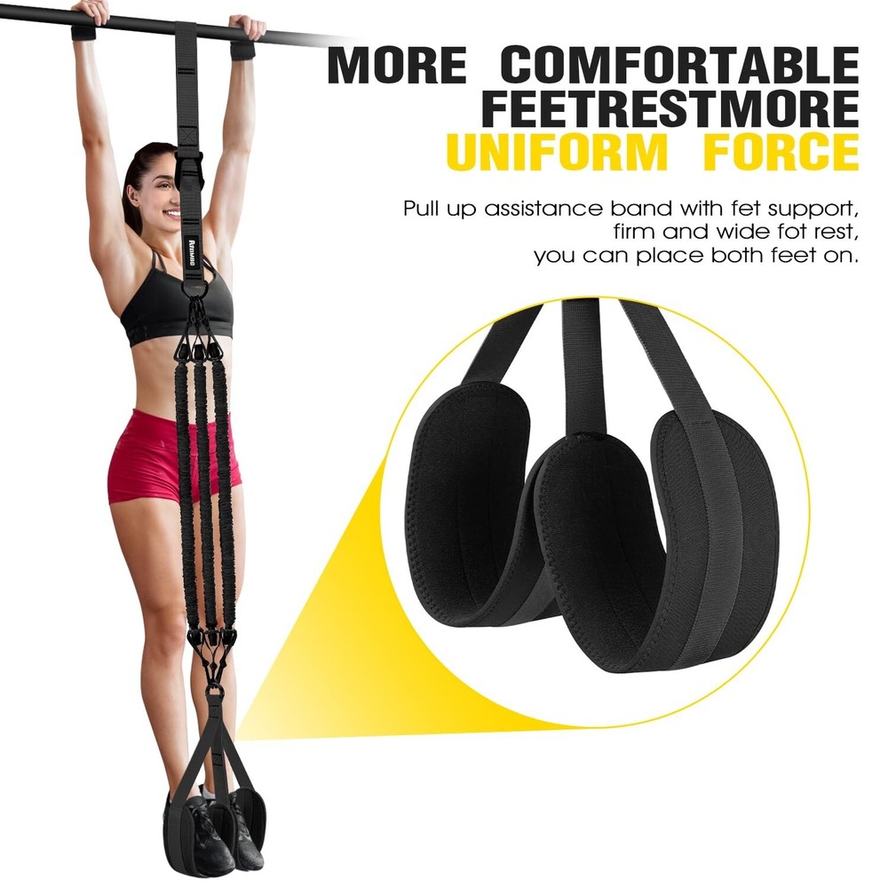 Adjustable Heavy Duty Pull Up Assist Equipment with 4 Assistance Ba... Fast Ship