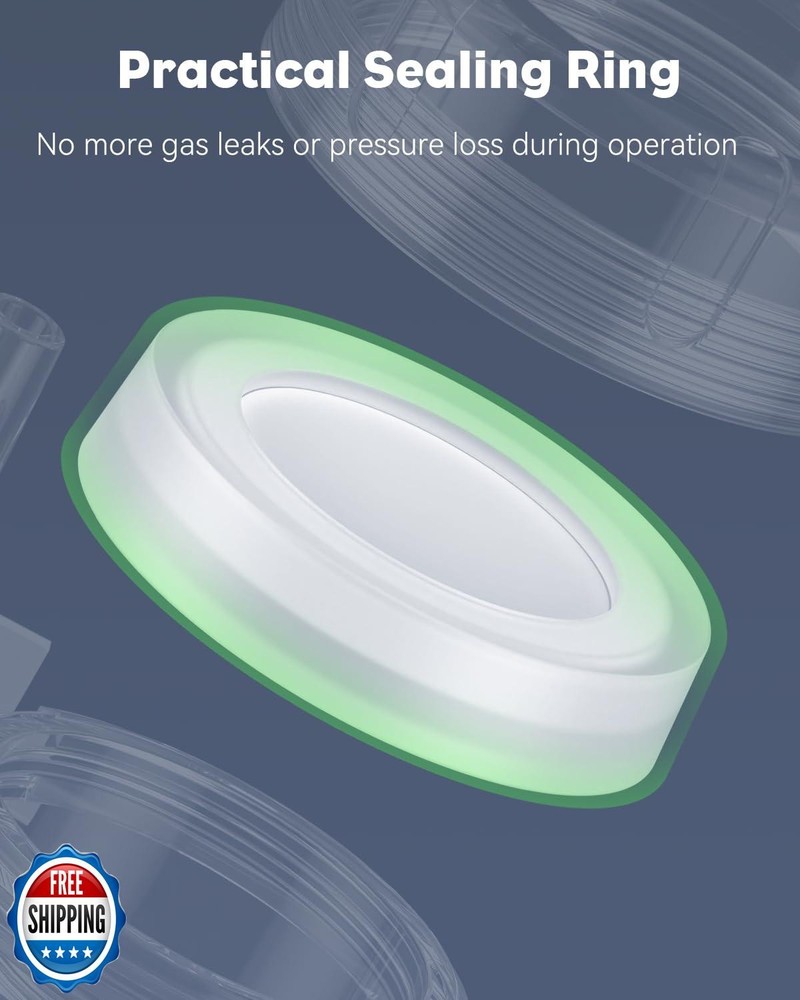 Pawfly Aquarium CO2 Diffuser Replacement Disc, 23 mm Replacement Ceramic Slic