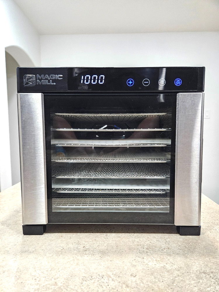 Meat & Fruit Dehydrator, Magic Mill Pro w/Timer Dried Fruit & Jerky Meat