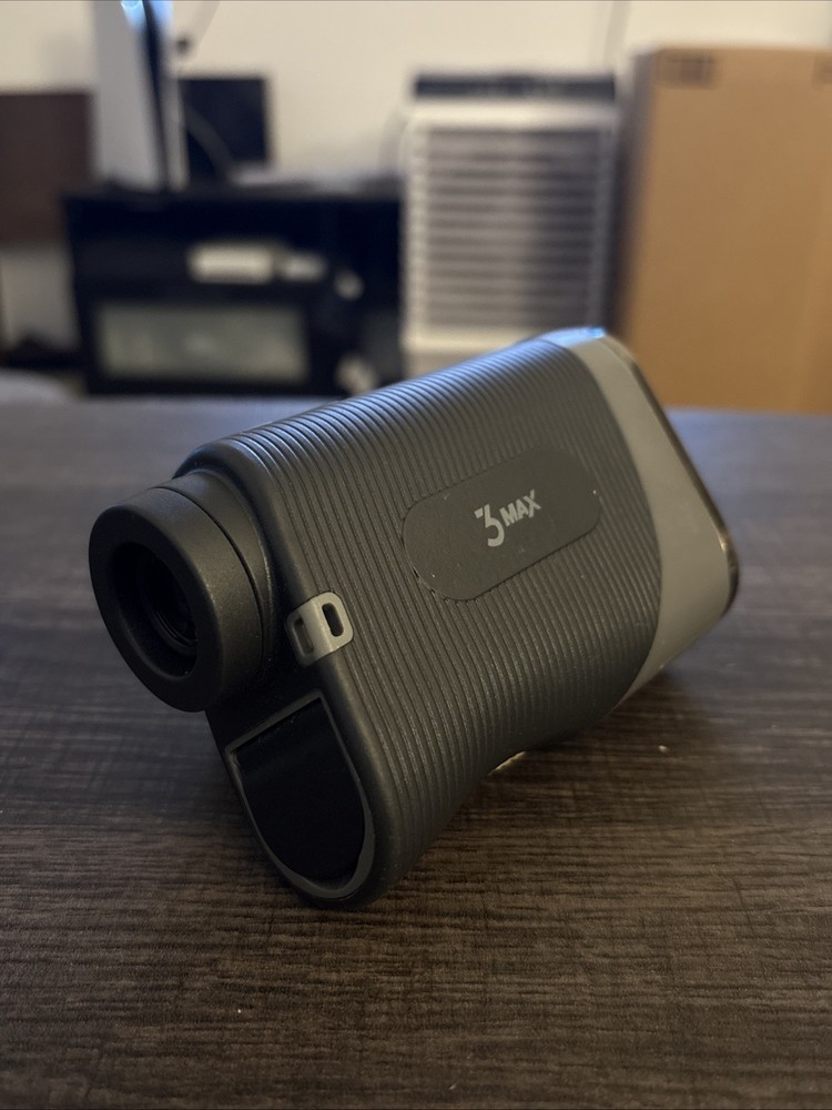 Blue Tees Series 3 Max Slope Laser Golf Rangefinder Black
