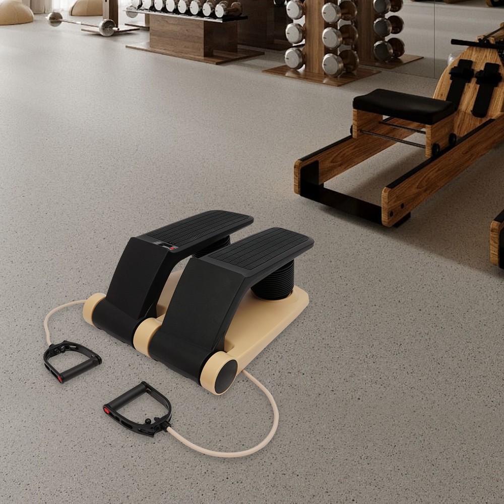 LCD Display Twist Stepper Portable Step Machine Mini Twist Stepper 330.69 lbs