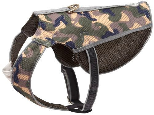 Camo Reflective Dog Harness by Doggles Medium Size