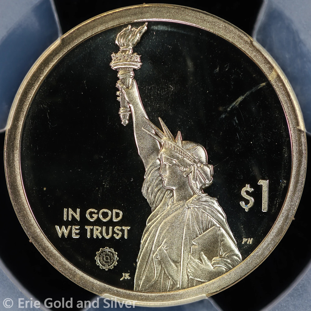 2019-S Proof Edison Light Bulb Innovation Dollar PCGS PR 69 DCAM | First Strike