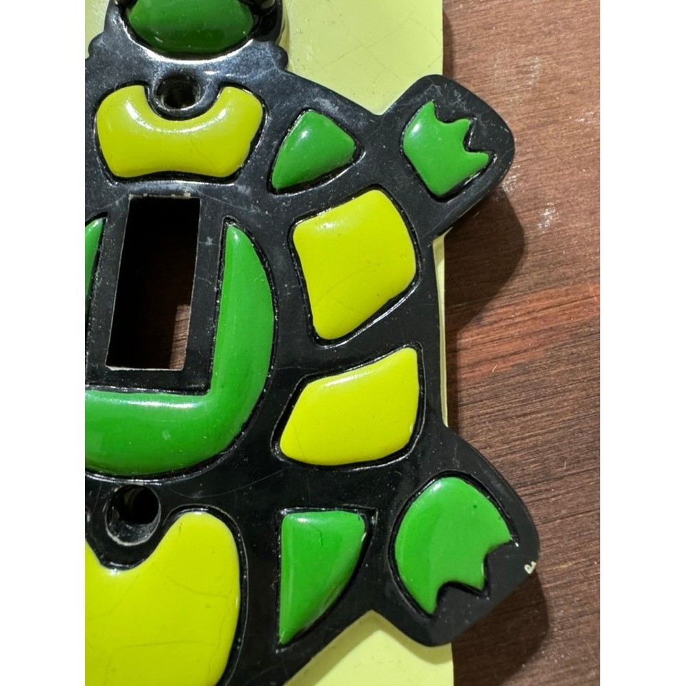 Vintage 3D Turtle Light Single Switch Cover Coastal Decor