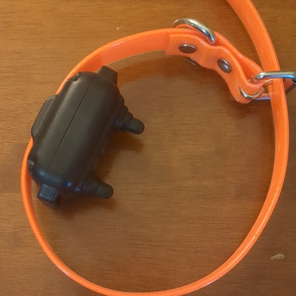 Orange Dog Training Collar with Remote, Charger, Manual, Static/Shock Control