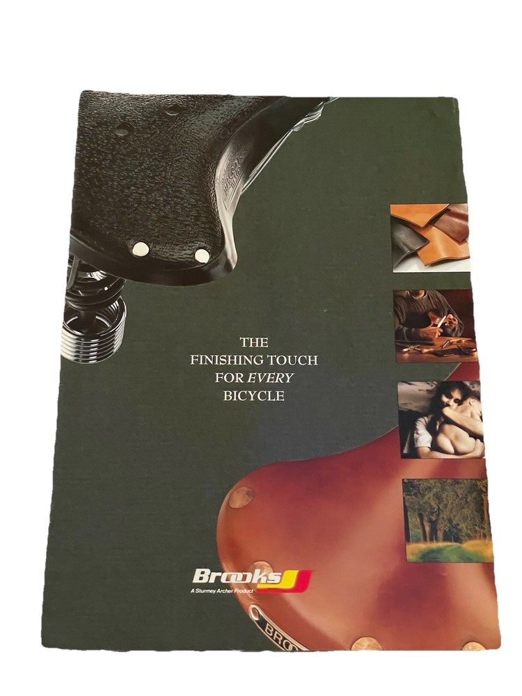 Brooks Saddle Catalogue England