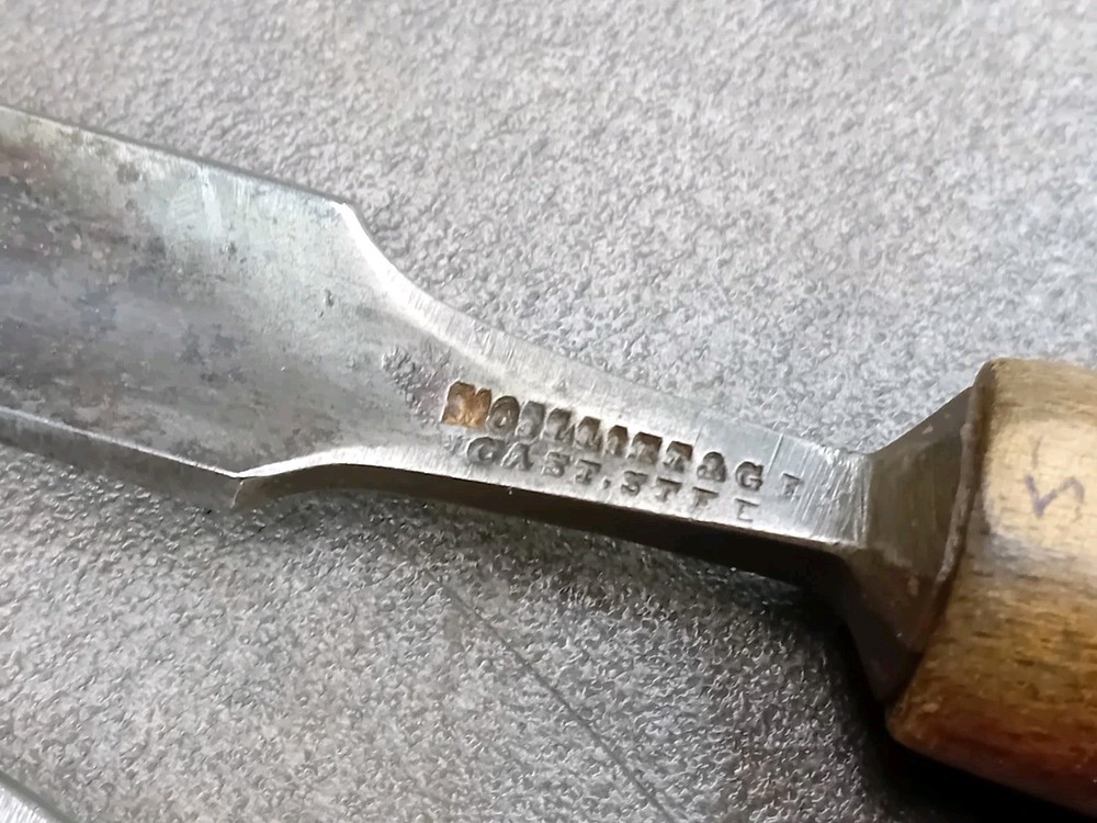 5 Vintage Carving Chisels