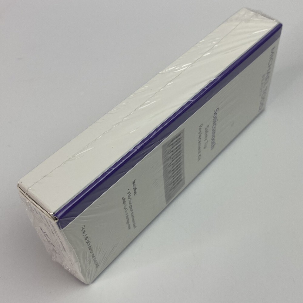 Michael Todd Sonicsmooth Safety Tip Replacement Kit 8 Pack +Case BRAND NEW