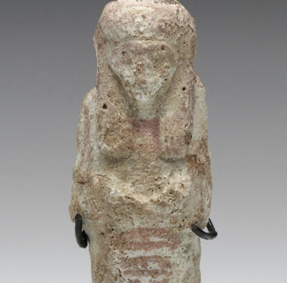 Authentic Ancient Egyptian Ushabti Figurine Circa 1069–900 BCE
