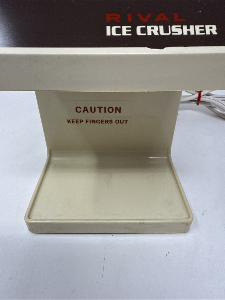 Rival Ice Crusher 840/2 Tested/Works
