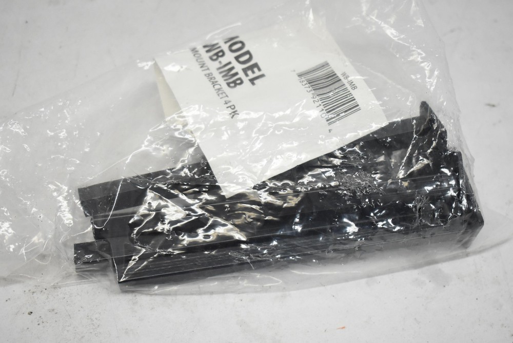 Grisham WB-IMB Inside Mount Bracket 4 Pack Window Security Bar Hardware Black
