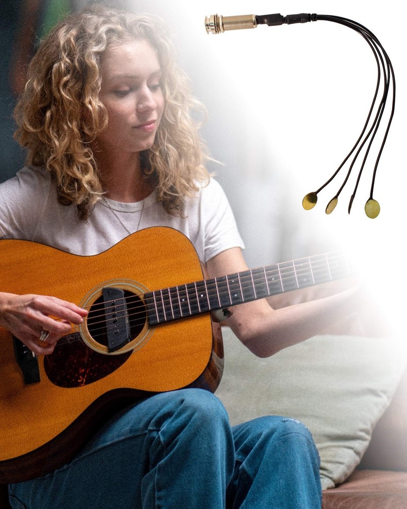 Classical Passive Piezo Pickup – EP004K Four Balanced German-made Passive Pie...