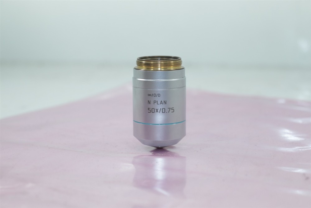 Leica Germany 566027 50x 50x/0.75 N Plan Microscope Objective Lens
