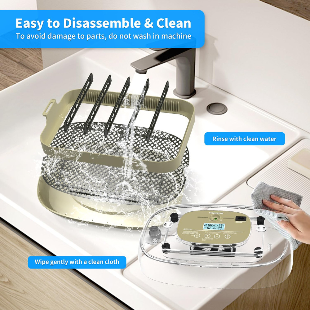 Incubator for Hatching Eggs,Automatic Turning,Temperature and Humidity Control D