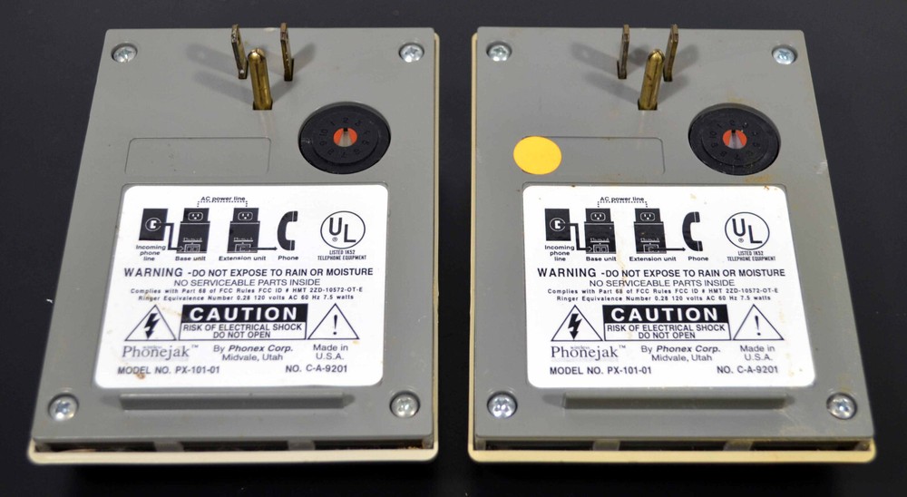 Wireless Phonejak set Model No. PX-101-01